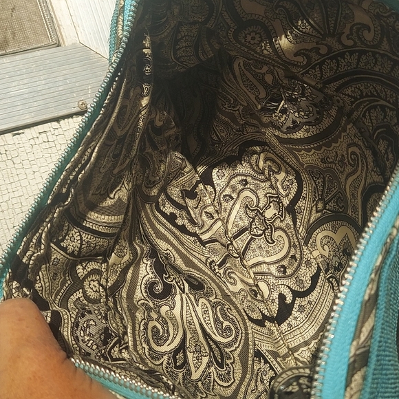 WN Zag Bag Leather Shoulder Bag - Picture 6 of 9